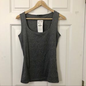NWT Zara Gray U-Neck Tank Top